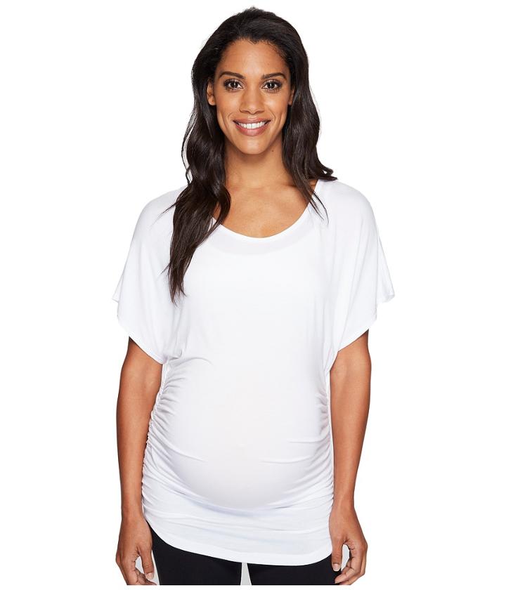 Beyond Yoga - Maternity Scalloped Tee