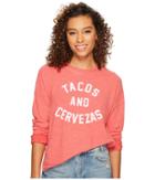 The Original Retro Brand - Tacos Cervezas Haaci Pullover Crew