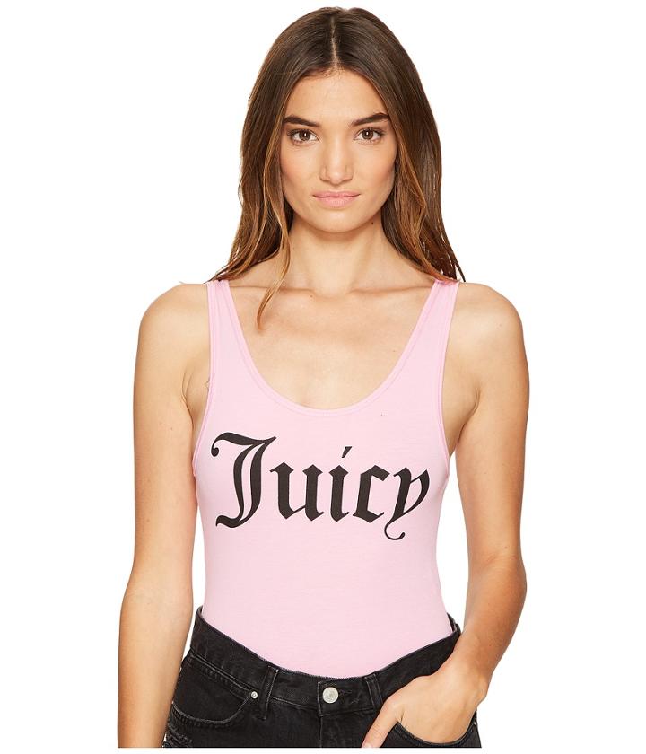 Juicy Couture - Juicy Graphic Scoop Neck Bodysuit