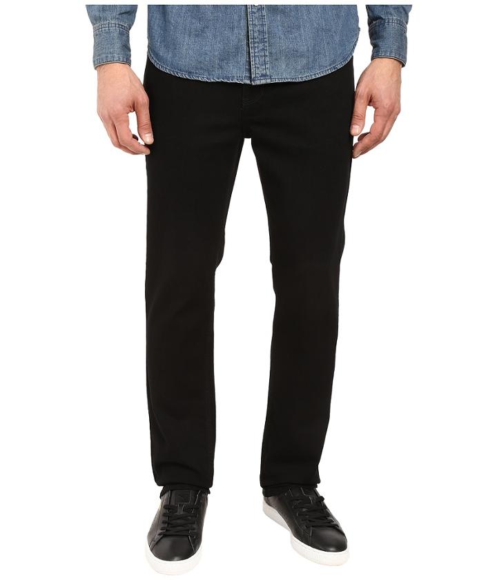 Perry Ellis - Slim Fit Stretch Five-pocket Denim In Black