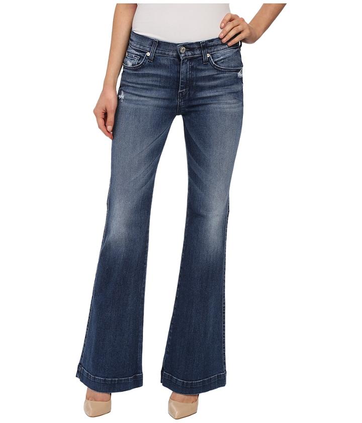 7 For All Mankind - Tailorless Dojo In Lake Blue