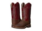 Old West Kids Boots - Broad Square Toe Crepe