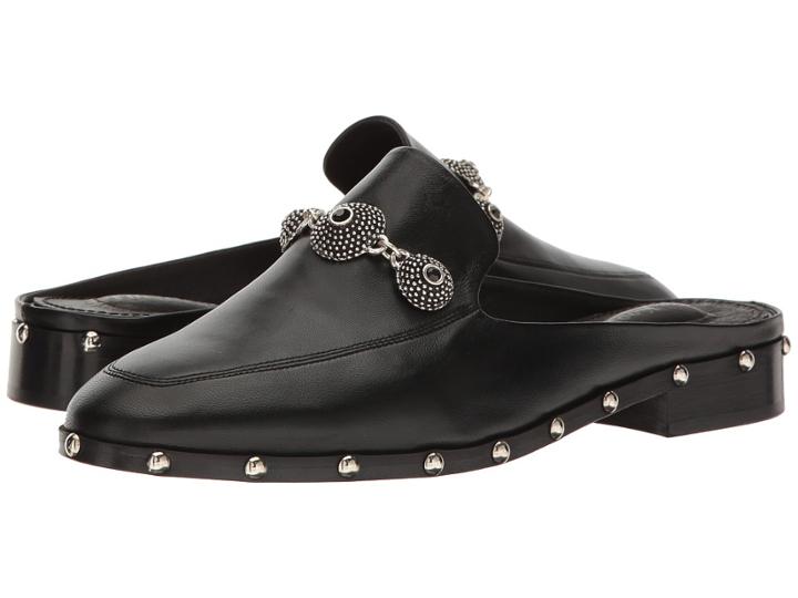 The Kooples - Leather Mule With Jewels