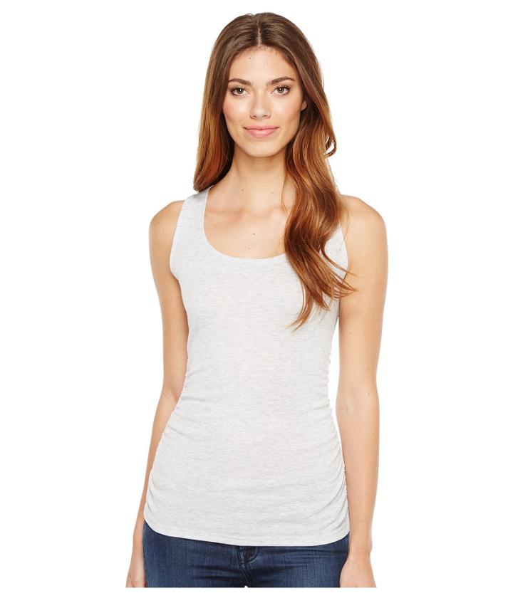 Lilla P - Shirred Scoop Tank Top