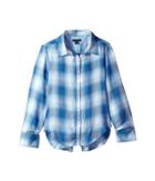 Tommy Hilfiger Kids - Yarn-dye Split Hem Plaid Shirt