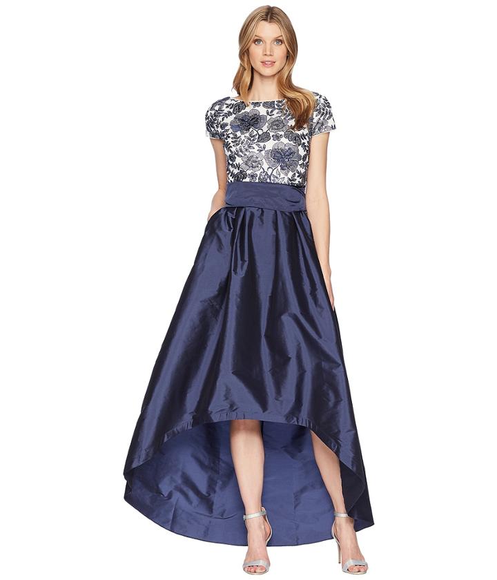 Adrianna Papell - Long High-low Dress