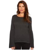 Vince Camuto - Ribbed Bell Sleeve Crew Neck Sweater