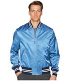 Todd Snyder + Champion - Indigo Satine Varsity Jacket