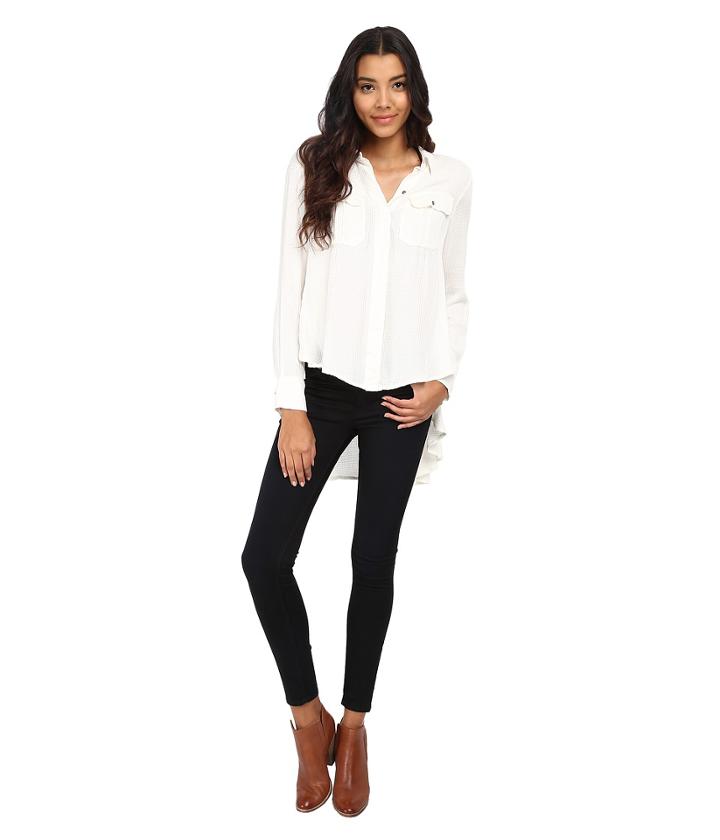Free People - One Of The Guys Button Down