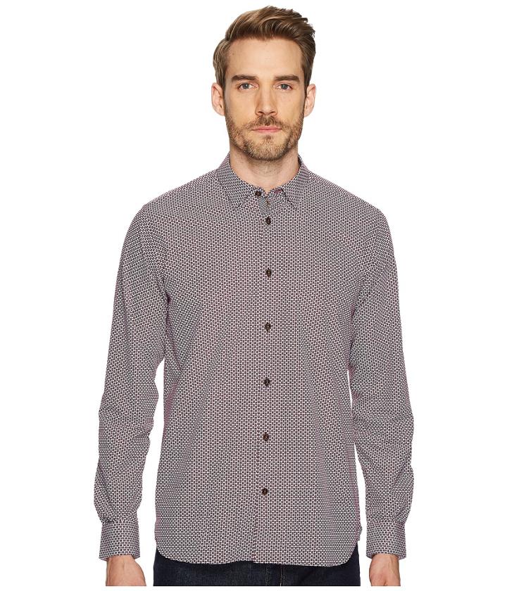Ted Baker - Kolma Long Sleeve Core Print Shirt