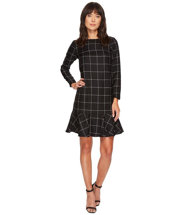 Pendleton - Ruffle Hem Wool Dress