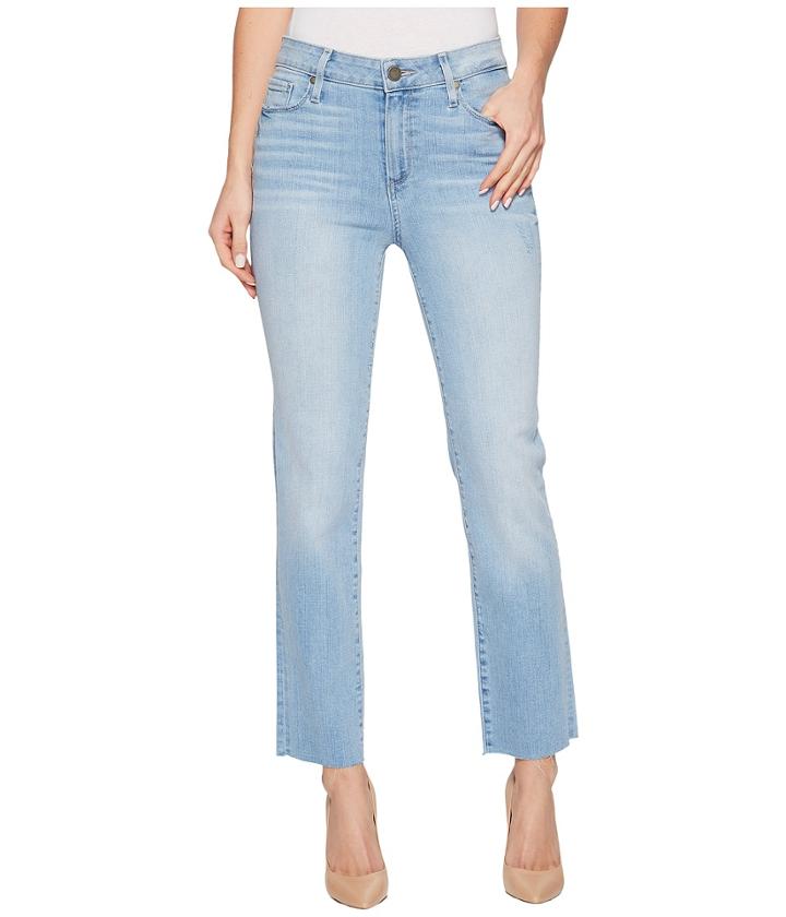 Paige - Hoxton Straight Ankle 27 Raw Hem In Lumina