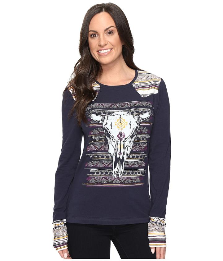 Cruel - Cotton/spandex Jersey Long Sleeve Top