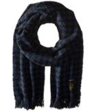 Scotch &amp; Soda - Chunky Boucle Yarn Scarf In Graphic Pattern