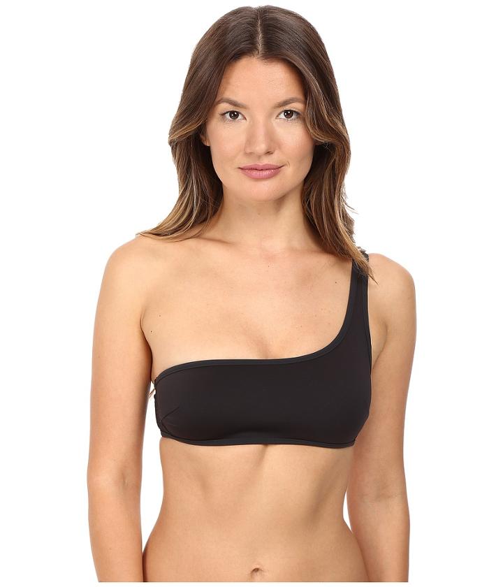 Stella Mccartney - Neoprene Mesh One Shoulder Top