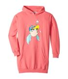 Moschino Kids - Dress W/ Hood And Logo Face Graphic On Front