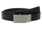 Calvin Klein - 32mm Reversible Flat Strap With Plaque Buckle And Engraved Logo