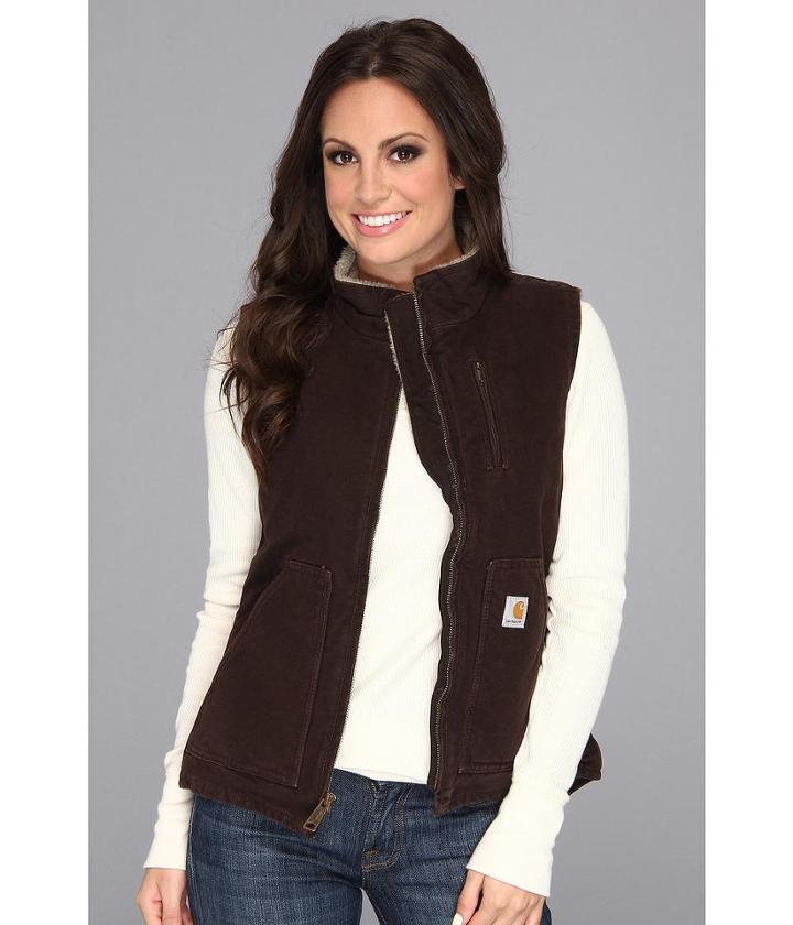 Carhartt Sandstone Mock Neck Vest