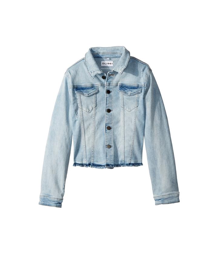 Dl1961 Kids - Mid Wash Denim Jacket In Pirate