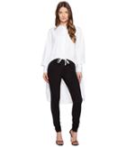 Sportmax - Ricetta Runway High-low Button Up Top