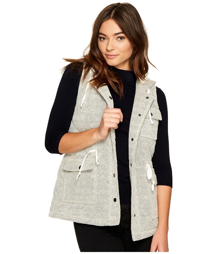 Jack By Bb Dakota - Regas Herringbone French Terry Quilted Vest