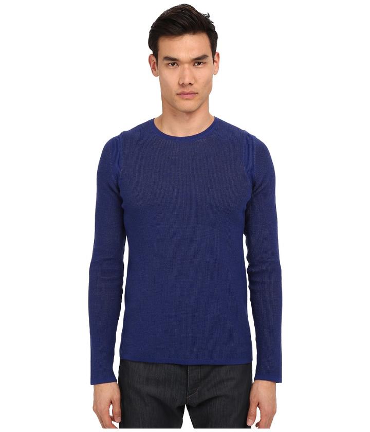 Vince - Sporty Jaspe Thermal Crew Neck