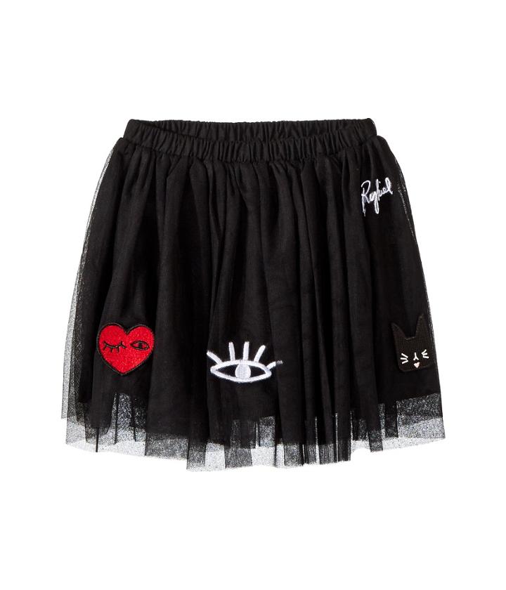 Sonia Rykiel Kids - Anastasia Tulle Skirt W/ Patch Detail