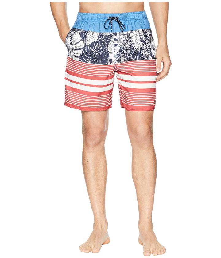 Quiksilver Waterman - Jungle Thinking Volley Swim Trunk