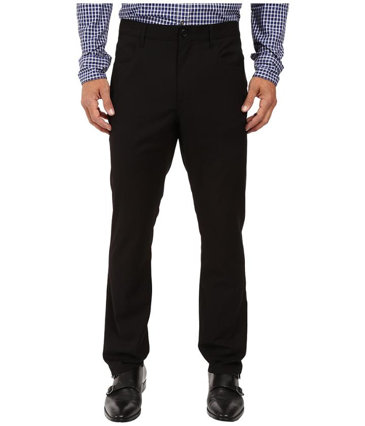Perry Ellis Portfolio - Slim Fit Four-pocket Dress Pants