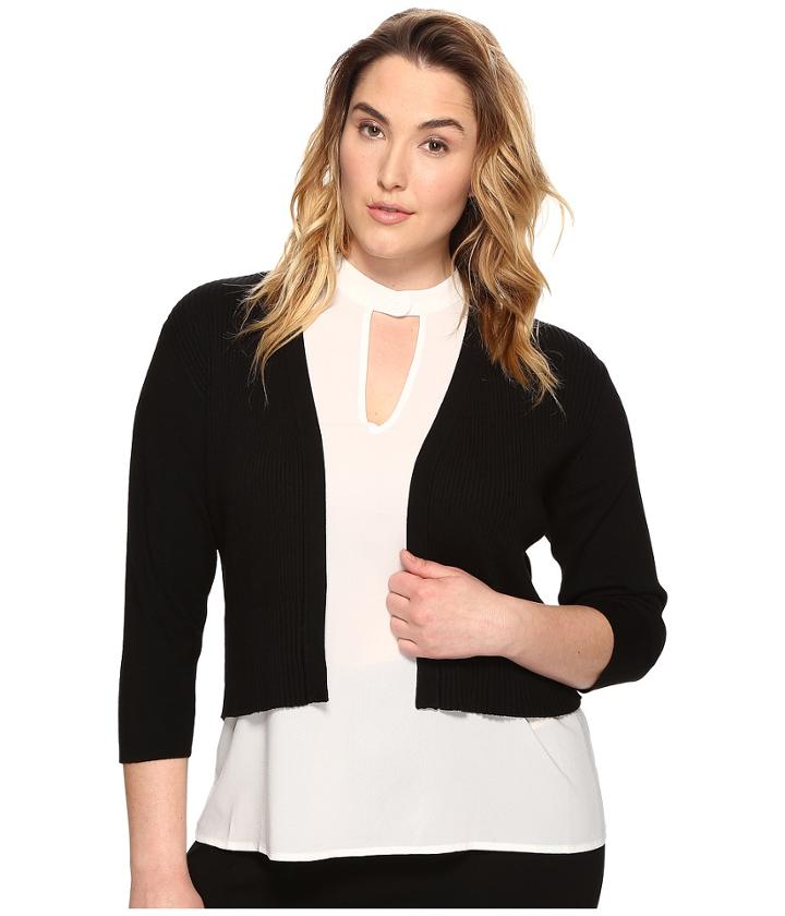 Calvin Klein Plus - Plus Size Multi Rib Shrug