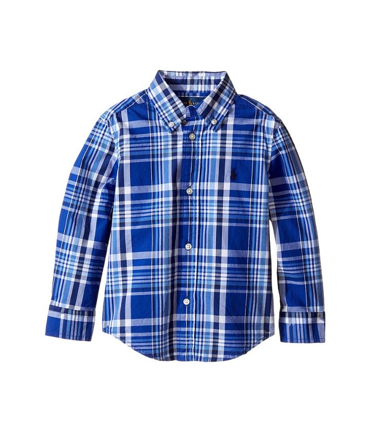 Polo Ralph Lauren Kids - Yarn-dyed Poplin Long Sleeve Shirt