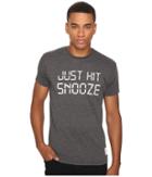 The Original Retro Brand - Short Sleeve Heathered Just Hit Snooze Tee