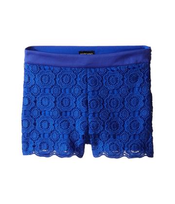 Marciano Kids - Lace Shorts W/ Pleather Trim
