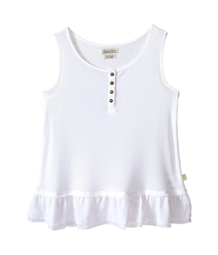 Lucky Brand Kids - Dolly Henley Tank Top
