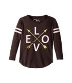 Chaser Kids - Long Sleeve Super Soft Love Arrows Tee