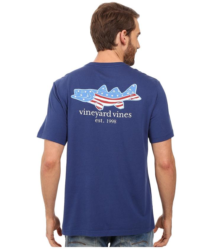 Vineyard Vines - Short Sleeve Fish Flag Pocket T-shirt