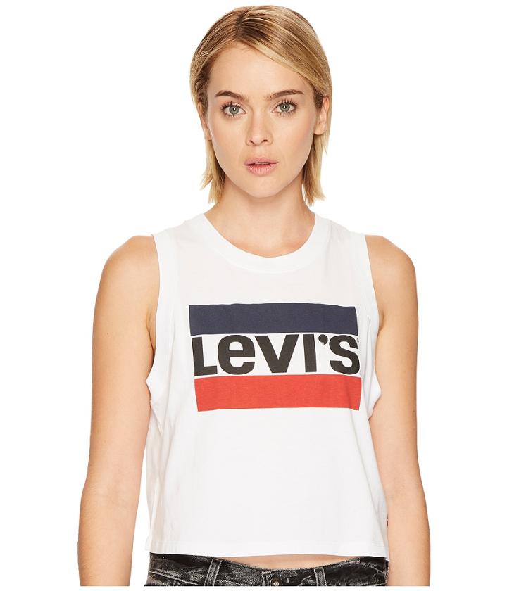 Levi's(r) Premium - Premium Graphic Crop Tank Top