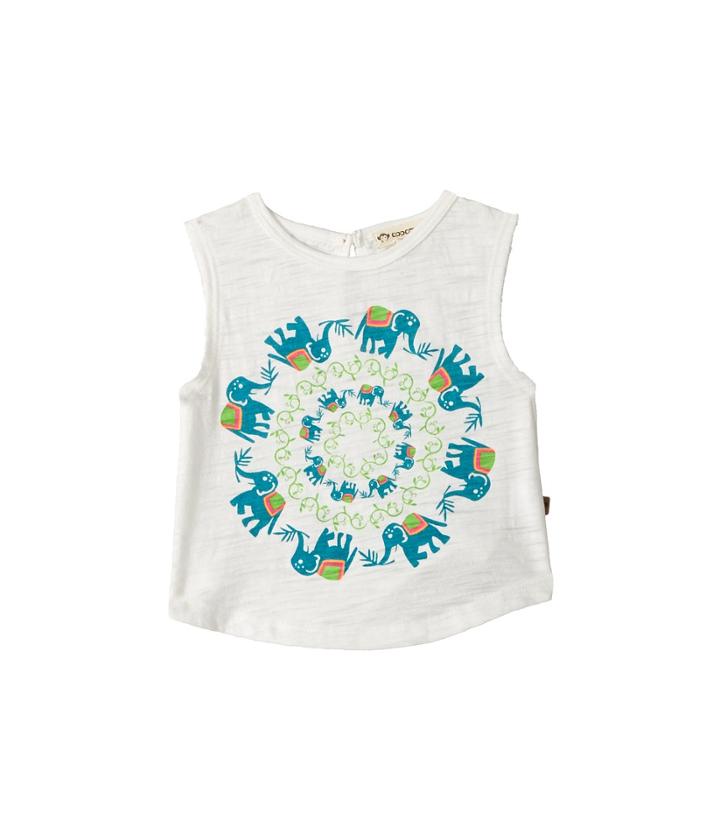 Appaman Kids - Samet Tank - Elephant Trail