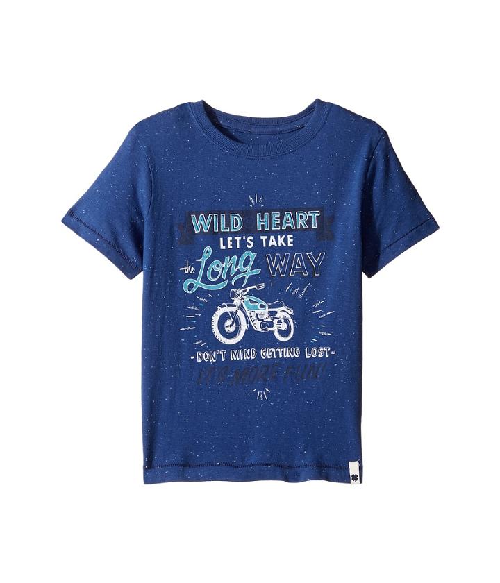 Lucky Brand Kids - Long Way Tee W/ Short Sleeves