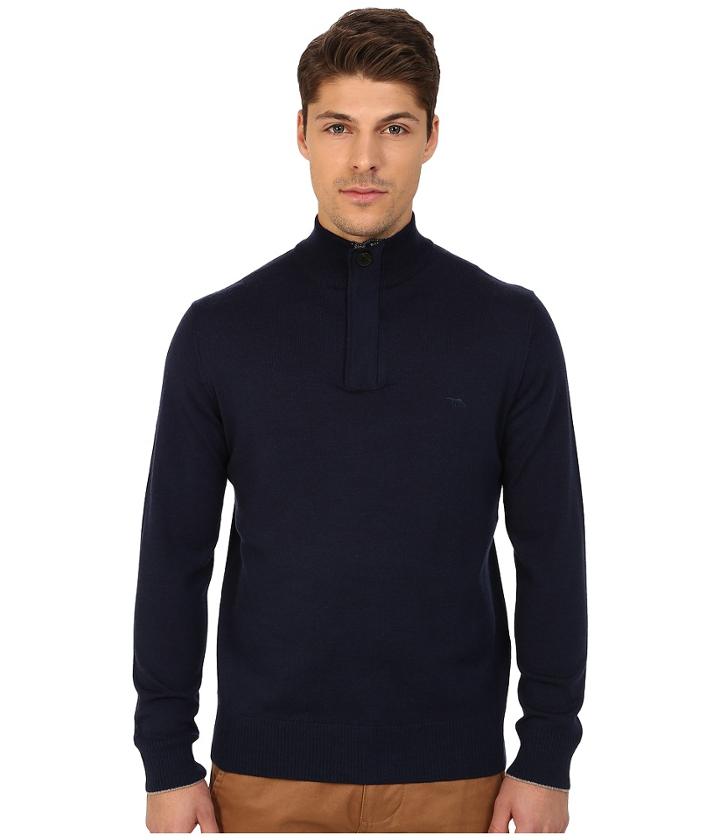 Rodd &amp; Gunn - Waverley 1/4 Zip-button Merino Knit