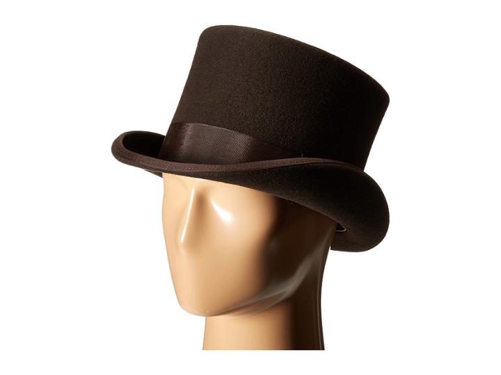 Scala - Wool Felt English Topper W/ Grograin Band