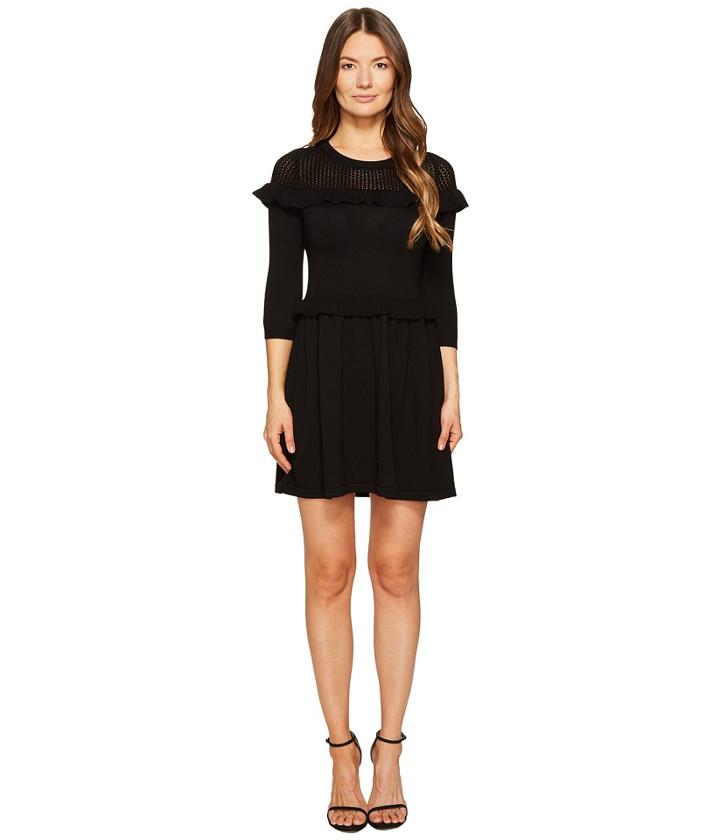 Boutique Moschino - Long Sleeve Knit Dress