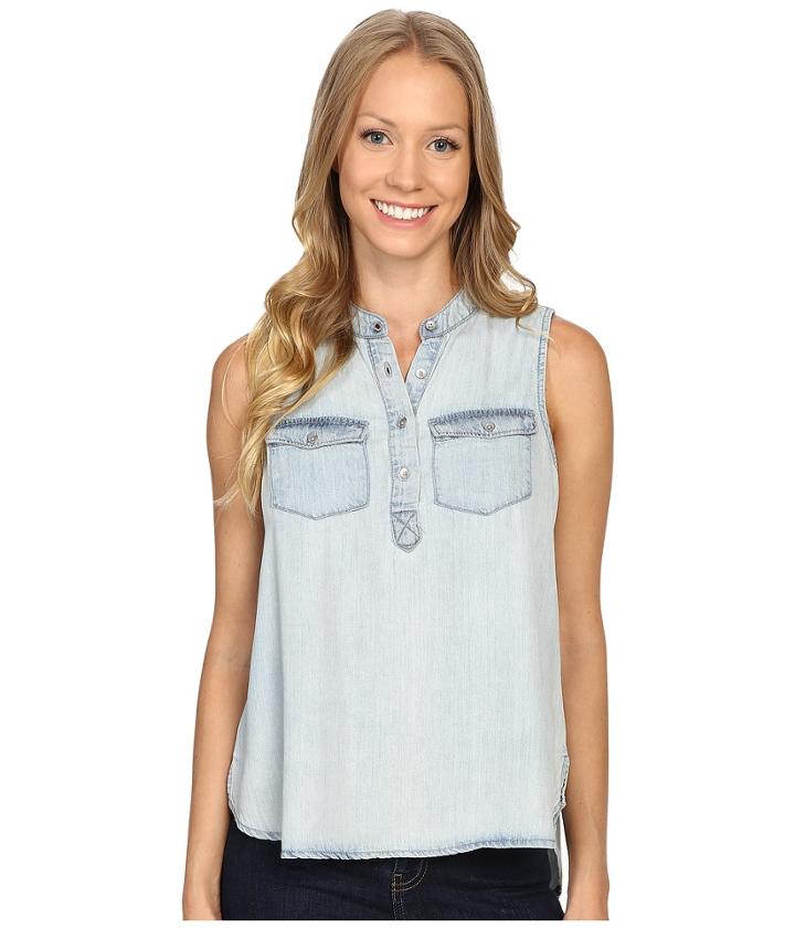 Calvin Klein Jeans - Garment Dyed Tencel Short Sleeve Woven Shirt