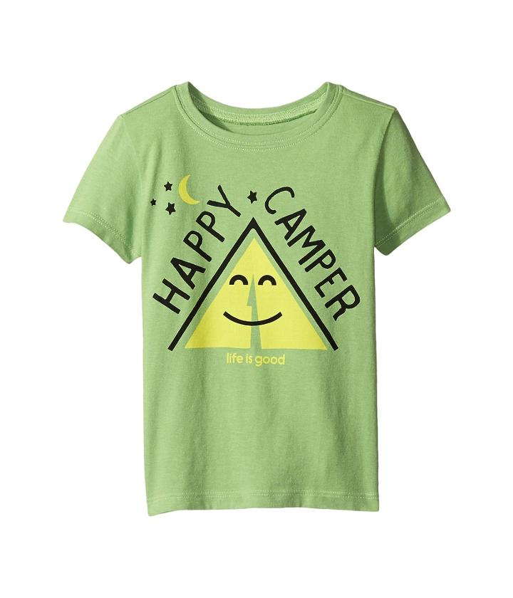 Life Is Good Kids - Happy Camper Tent Crusher Tee