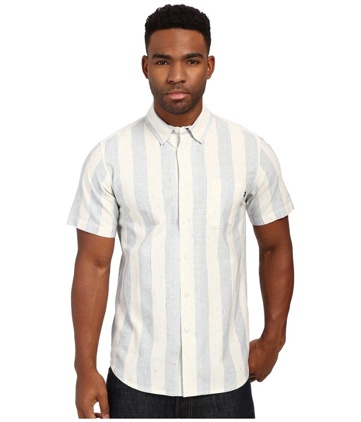 Obey - La Brea Short Sleeve Woven Top