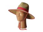 San Diego Hat Company - Rsl5556 Rush Straw Lifeguard W/ Band And Chin Cord