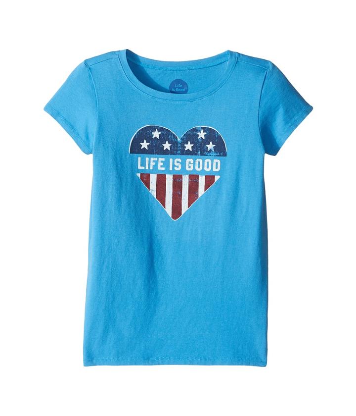 Life Is Good Kids - Flag Crusher Tee