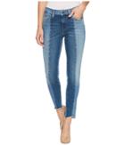 Mavi Jeans - Tess High-rise Super Skinny Ankle In Mid Shaded Blocking Gold Icon