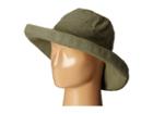 Scala - Cotton Big Brim Sun Hat With Inner Drawstring