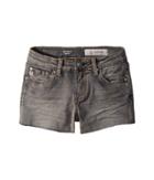 Ag Adriano Goldschmied Kids - The Shelby Fray Shorts W/ Raw Hem In Graphite